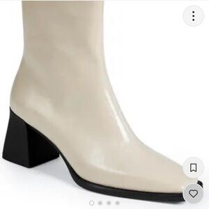 Vagabond from Urban Outfitters Cream Hedda Boots in US8/EU38